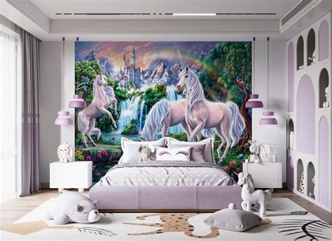 Transform Your Space into a Unicorn Paradise with a Walltastic Mural